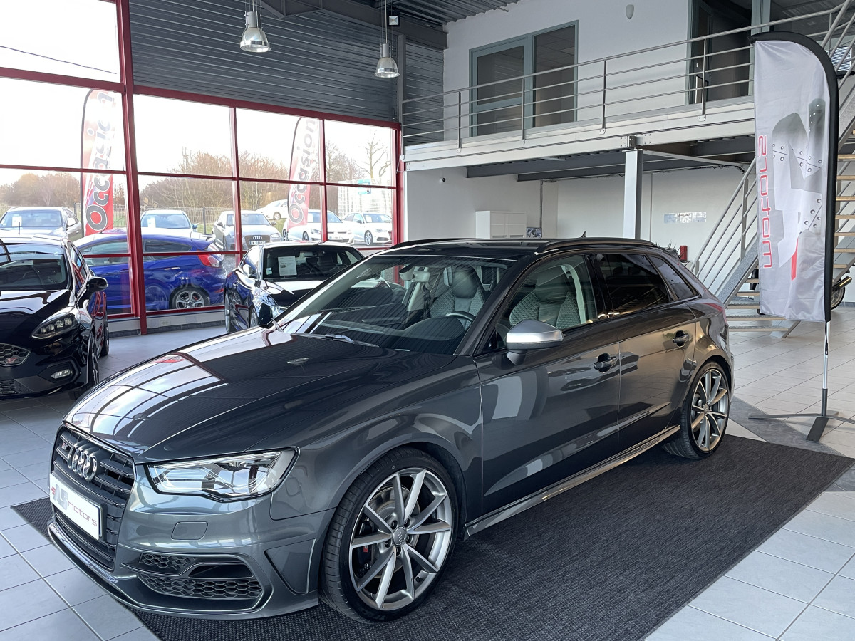 AUDI S3 SPORTBACK 2,0 TFSI 300 DSG6 QUATTRO  GPS REGULATEUR SIEGES SPORT S FEUX FULL LED DRIVE SELECT EXCELLENT ETAT