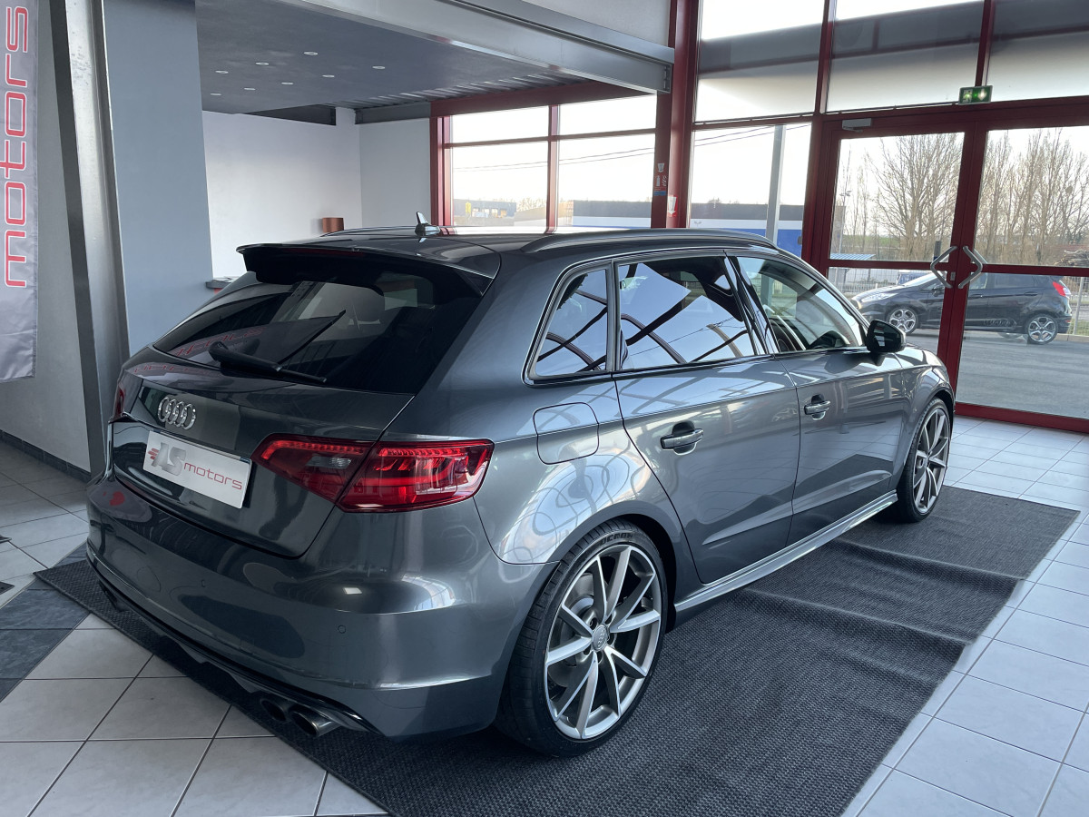 AUDI S3 SPORTBACK 2,0 TFSI 300 DSG6 QUATTRO  GPS REGULATEUR SIEGES SPORT S FEUX FULL LED DRIVE SELECT EXCELLENT ETAT