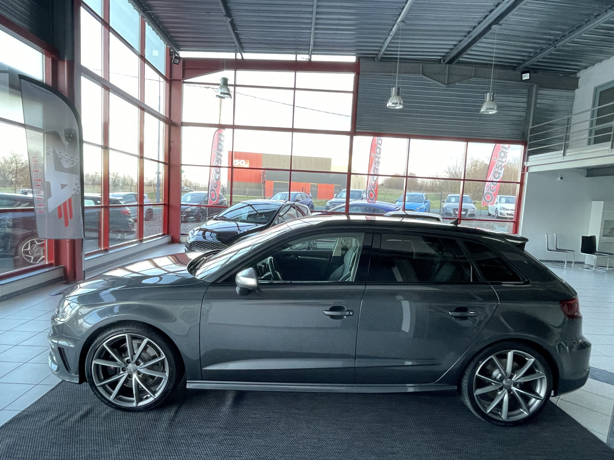 AUDI S3 SPORTBACK 2,0 TFSI 300 DSG6 QUATTRO  GPS REGULATEUR SIEGES SPORT S FEUX FULL LED DRIVE SELECT EXCELLENT ETAT