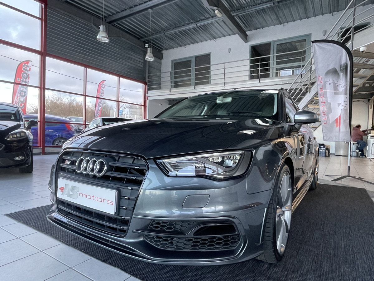 AUDI S3 SPORTBACK 2,0 TFSI 300 DSG6 QUATTRO  GPS REGULATEUR SIEGES SPORT S FEUX FULL LED DRIVE SELECT EXCELLENT ETAT