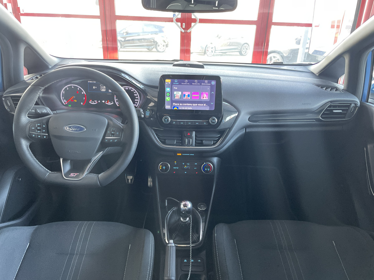 FORD FIESTA ST 1,5 200   APPLE CARPLAY FULL LED BLUETOOTH HIFI B&O REGULATEUR EXCELLENT ETAT