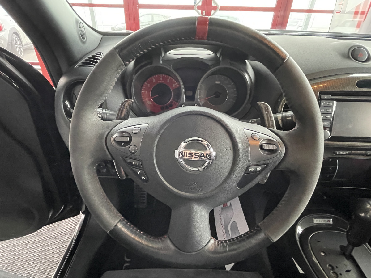 NISSAN JUKE RS NISMO 1,6 DIG-T 214 ALL-MODE 4X4 XTRONIC GPS CAMERA 360 RECARO  REGULATEUR LIMITEUR EXCELLENT ETAT