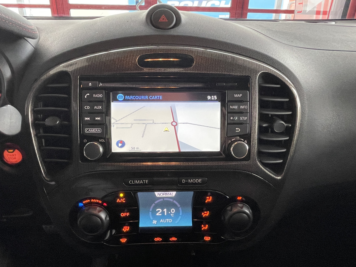 NISSAN JUKE RS NISMO 1,6 DIG-T 214 ALL-MODE 4X4 XTRONIC GPS CAMERA 360 RECARO  REGULATEUR LIMITEUR EXCELLENT ETAT