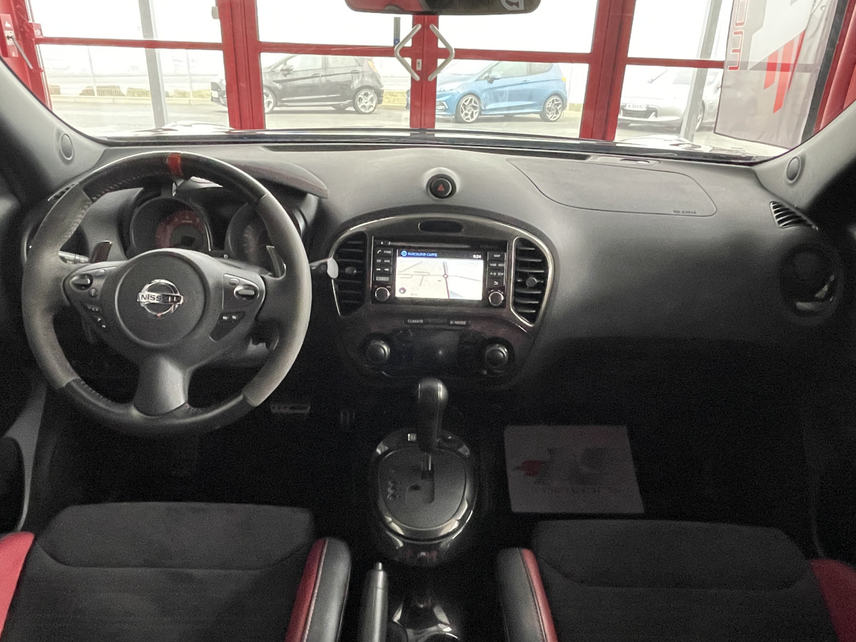 NISSAN JUKE RS NISMO 1,6 DIG-T 214 ALL-MODE 4X4 XTRONIC GPS CAMERA 360 RECARO  REGULATEUR LIMITEUR EXCELLENT ETAT