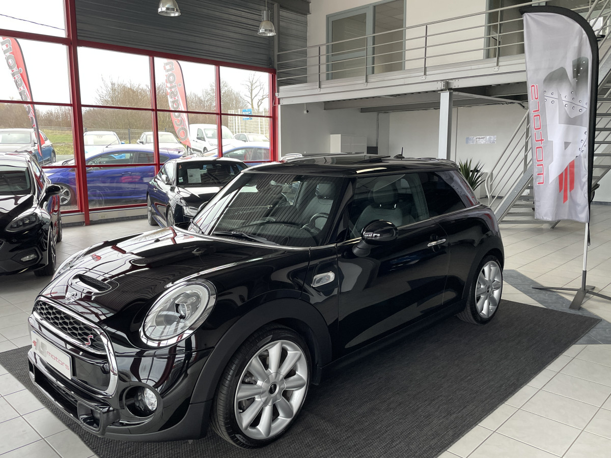 MINI COOPER S 2,0 192 GPS TOIT PANORAMIQUE HIFI HARMAN/KARDON PACK JCW FULL LED REGULATEUR ETAT NEUF