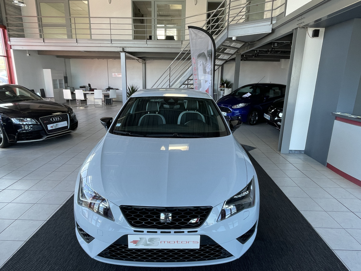 SEAT LEON CUPRA 2,0 TSI 290 DSG6  GPS DCC REGULATEUR BLUETOOTH EXCELLENT ETAT