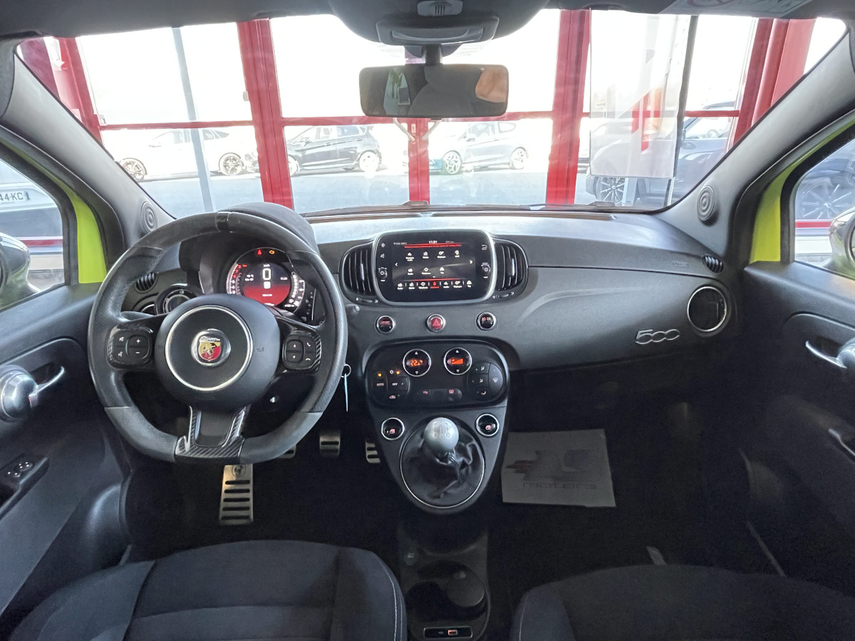 FIAT 500 ABARTH 180 595 COMPETIZIONE XENON BLUETOOTH SABELT ECHAPPEMENT MAGNETI MARELLI ETAT NEUF