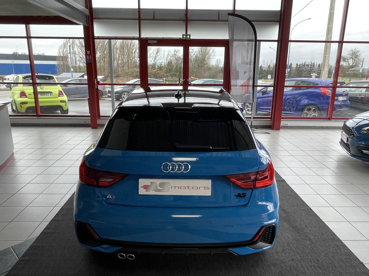 AUDI A1 SPORTBACK  40 TFSI 200  FULL S-LINE DSG6 GPS KEYLESS ACC  DRIVE SELECT BLEU TURBO ETAT NEUF