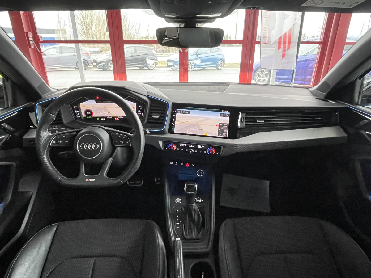 AUDI A1 SPORTBACK  40 TFSI 200  FULL S-LINE DSG6 GPS KEYLESS ACC  DRIVE SELECT BLEU TURBO ETAT NEUF