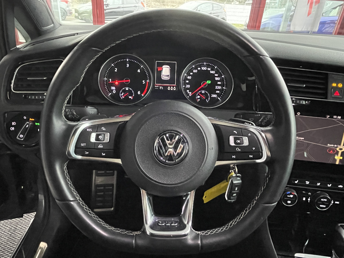 VOLKSWAGEN GOLF 7 GTD 2,0 TDI 184 DSG FACELIFT GPS ACC PARK PILOT PALETTES AU VOLANT FULL LED  EXCELLENT ETAT