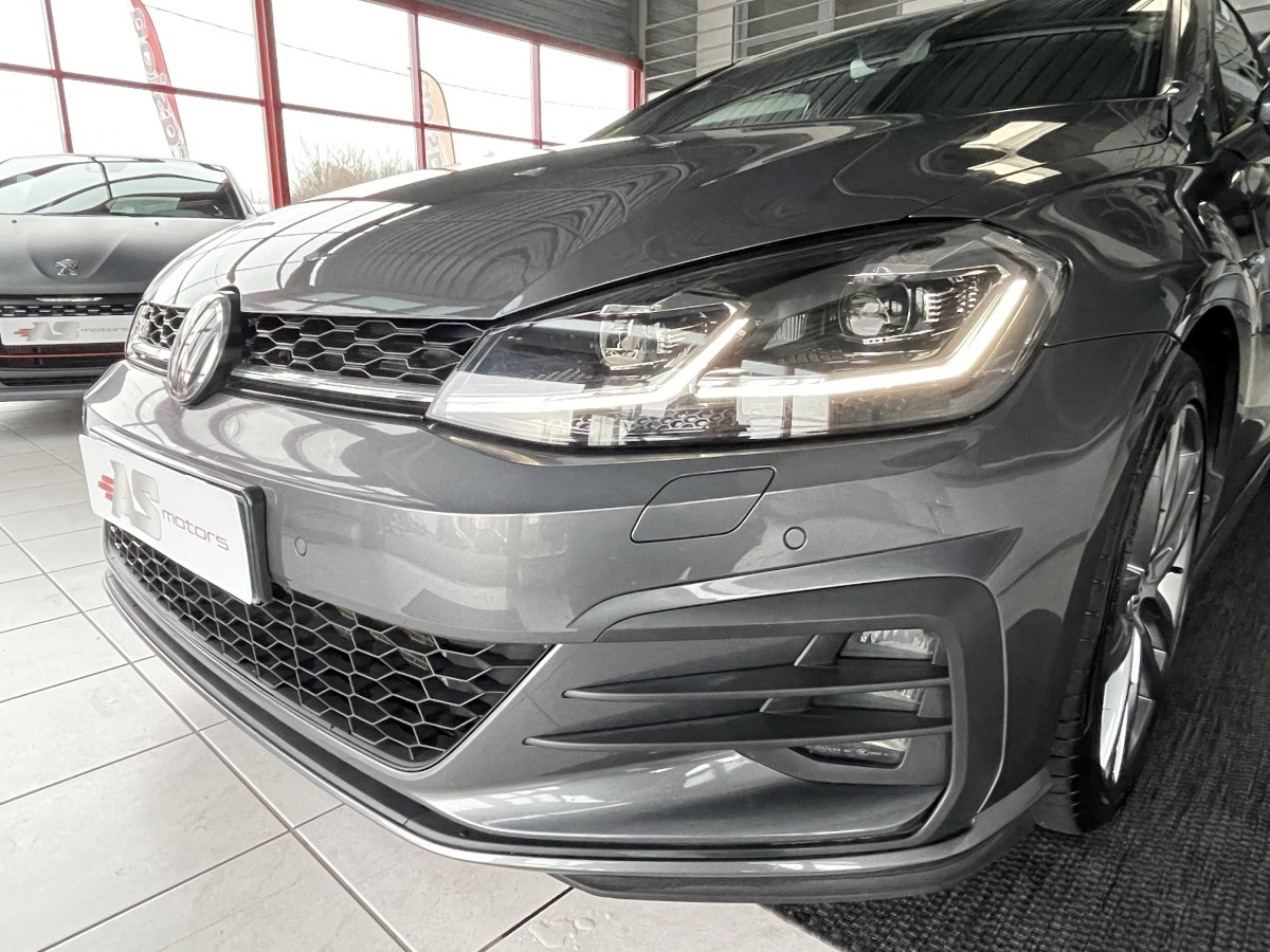 VOLKSWAGEN GOLF 7 GTD 2,0 TDI 184 DSG FACELIFT GPS ACC PARK PILOT PALETTES AU VOLANT FULL LED  EXCELLENT ETAT