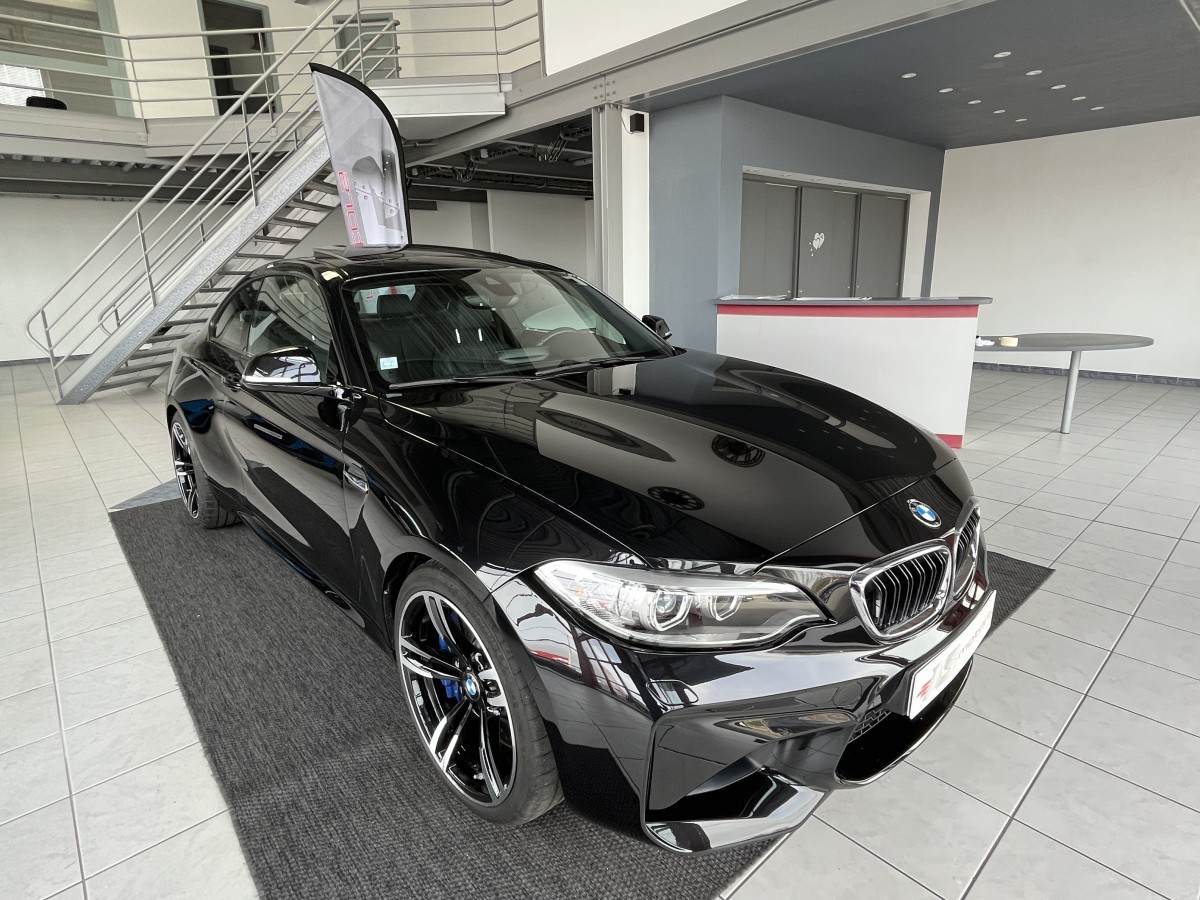 BMW M2 COUPE 3,0 370 DKG7 TOIT PANO GPS CAMERA FULL LED ETAT NEUF