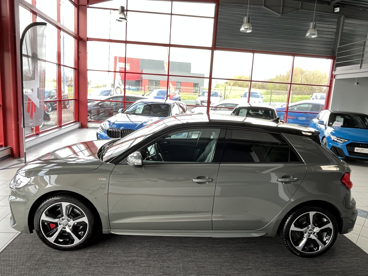 AUDI A1 SPORTBACK  40 TFSI 200  FULL S-LINE DSG6 GPS LIMITEUR DIGITAL COCKPIT DRIVE SELECT BLUETOOTH  ETAT NEUF