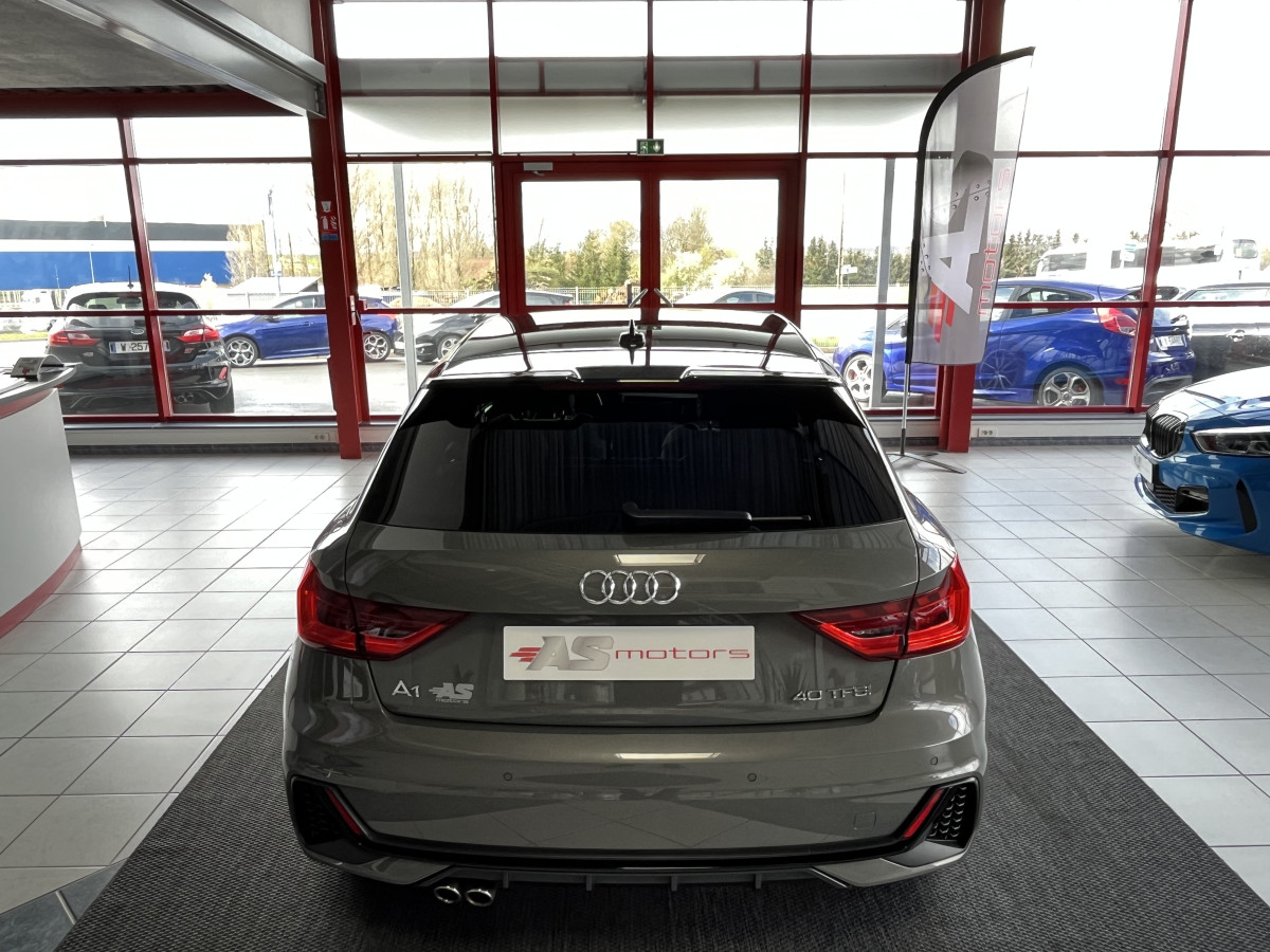 AUDI A1 SPORTBACK  40 TFSI 200  FULL S-LINE DSG6 GPS LIMITEUR DIGITAL COCKPIT DRIVE SELECT BLUETOOTH  ETAT NEUF