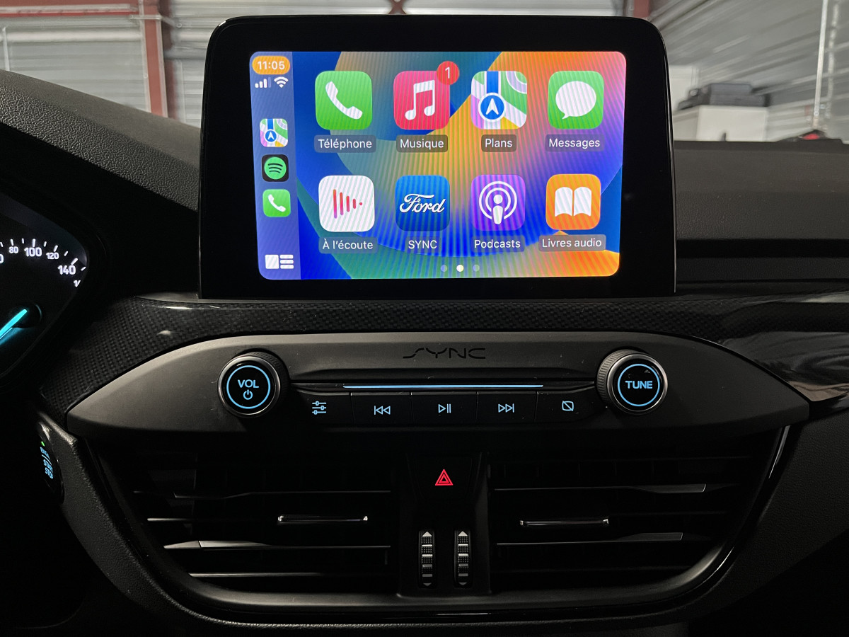 FORD FOCUS ST LINE 1,5 150 BVA8 GPS CAMERA REGULATEUR APPLE CARPLAY DRIVING MODE EXCELLENT ETAT