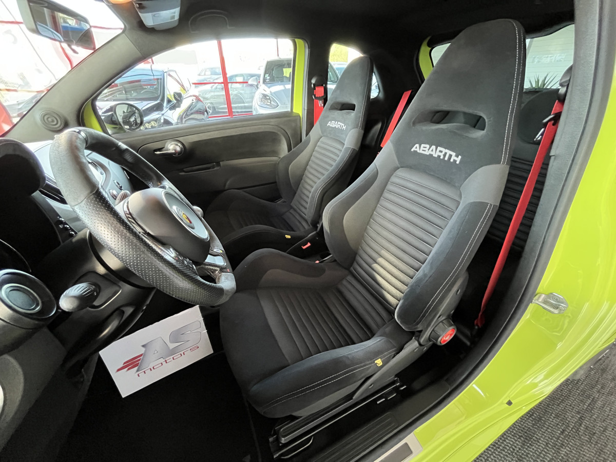 FIAT 500 ABARTH 180 595 COMPETIZIONE GPS BLUETOOTH HIFI BEATS SIEGES SABELT