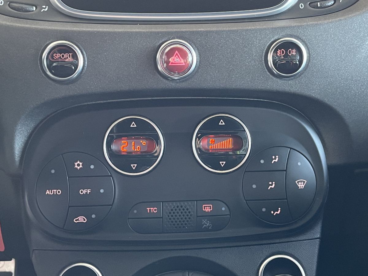 FIAT 500 ABARTH 180 595 COMPETIZIONE GPS BLUETOOTH HIFI BEATS SIEGES SABELT