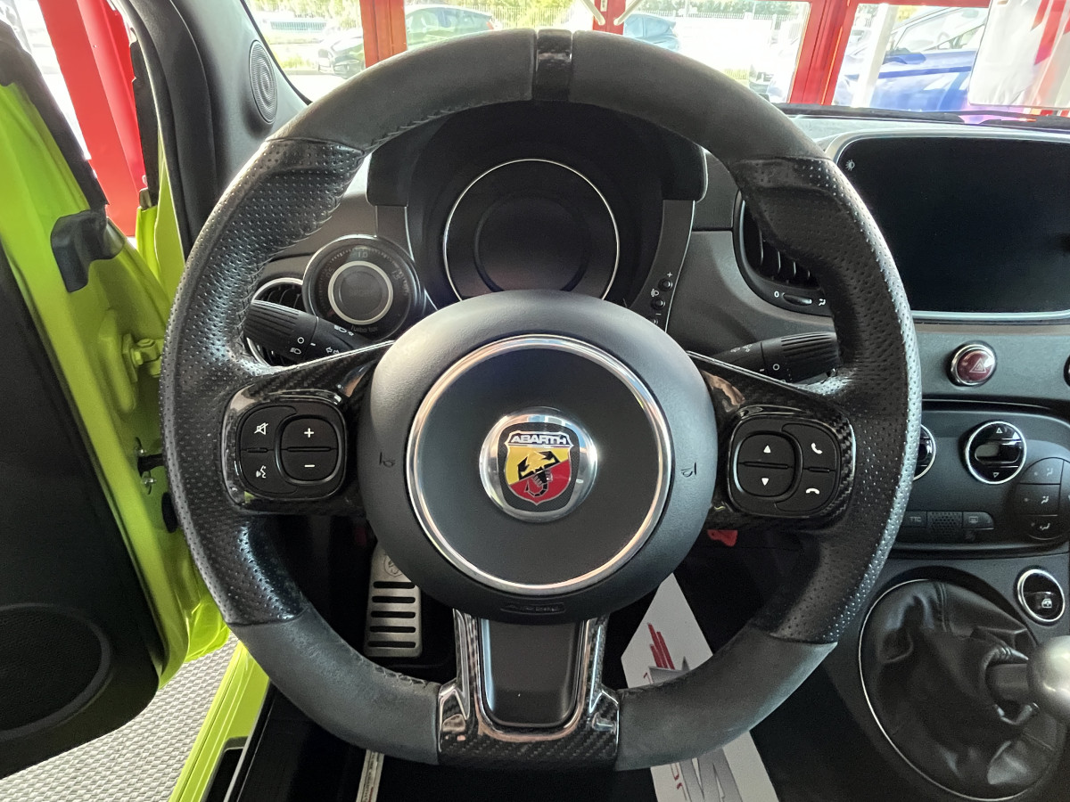 FIAT 500 ABARTH 180 595 COMPETIZIONE GPS BLUETOOTH HIFI BEATS SIEGES SABELT