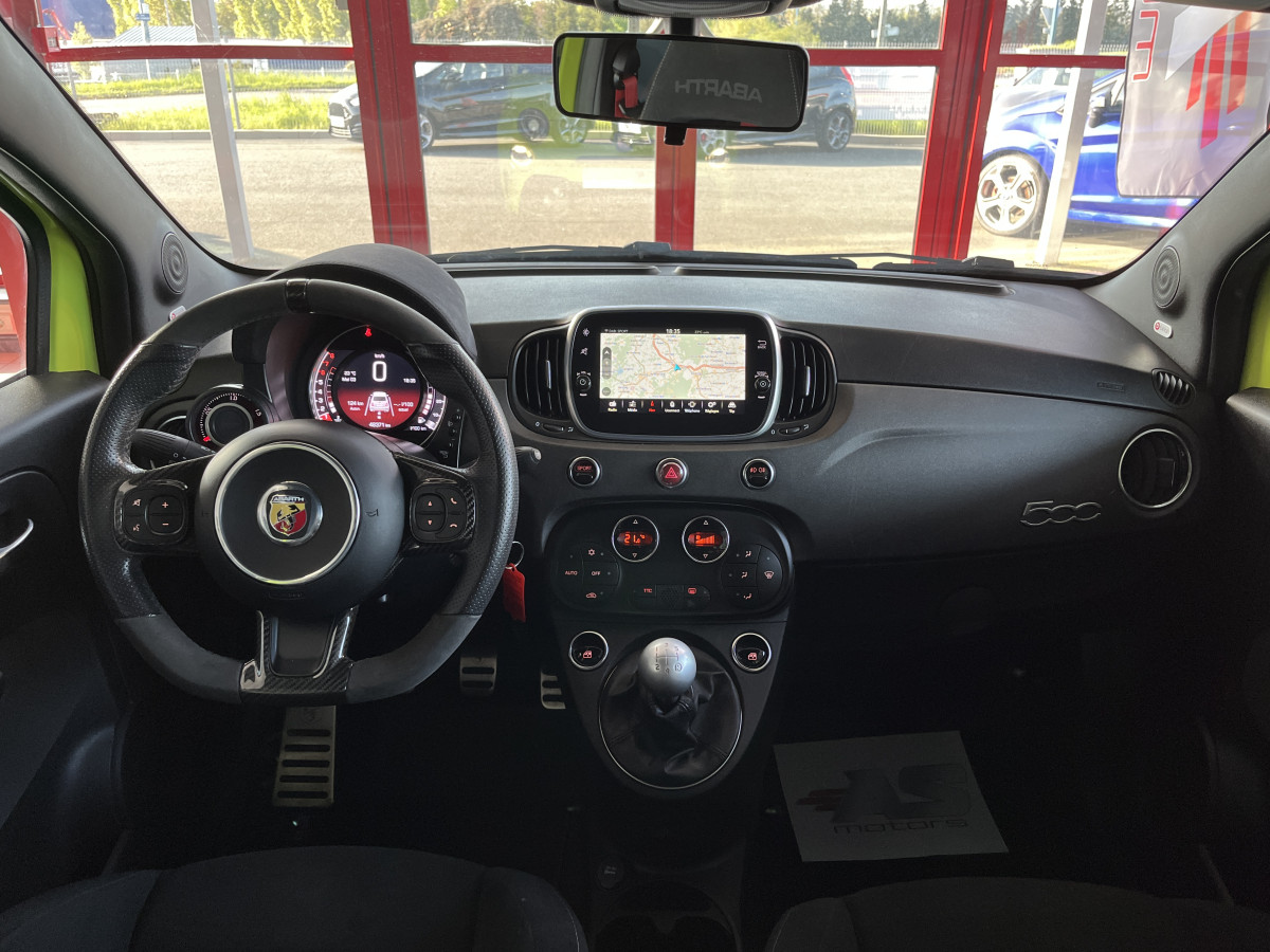 FIAT 500 ABARTH 180 595 COMPETIZIONE GPS BLUETOOTH HIFI BEATS SIEGES SABELT