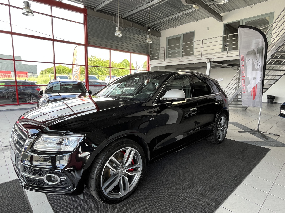 AUDI SQ5 TDI V6 326 COMPETITION BVA8 QUATTRO GPS CAMERA ATTELAGE KEYLESS REGULATEUR HIFI B&O CARBON DRIVE SELECT EXCELLENT ETAT