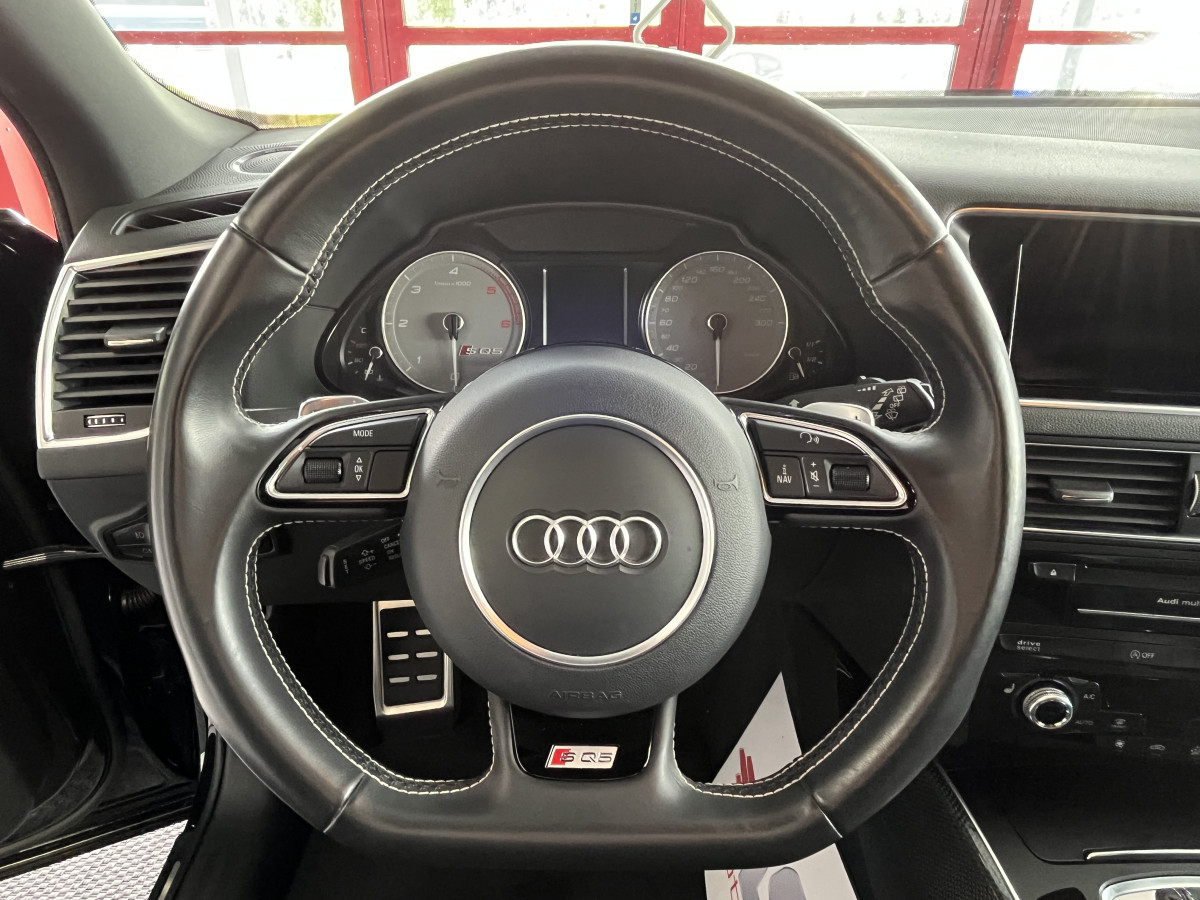 AUDI SQ5 TDI V6 326 COMPETITION BVA8 QUATTRO GPS CAMERA ATTELAGE KEYLESS REGULATEUR HIFI B&O CARBON DRIVE SELECT EXCELLENT ETAT