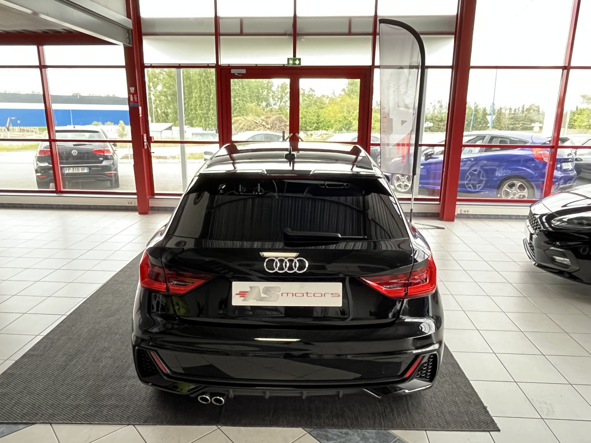 AUDI A1 SPORTBACK  40 TFSI 200  FULL S-LINE DSG6 GPS REGULATEUR KEYLESS DRIVE SELECT APPLE CAR PLAY DIGITAL COCKPIT  BLUETOOTH  ETAT NEUF