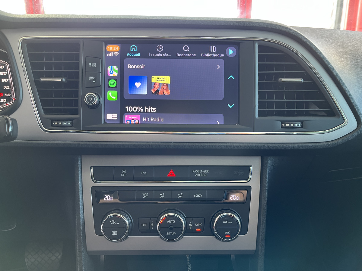 SEAT LEON XCELLENCE 1,5 TSI 150 DSG7 TOIT PANO GPS CAMERA  REGULATEUR DIGITAL COCKPIT KEYLESS CARPLAY EXCELLENT ETAT