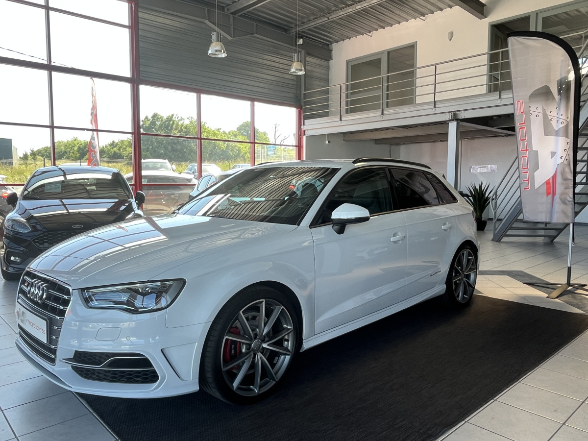 AUDI S3 SPORTBACK 2,0 TFSI 300 S-TRONIC6 QUATTRO GPS REGULATEUR SIEGES RS KEYLESS FULL LED DRIVE SELECT EXCELLENT ETAT