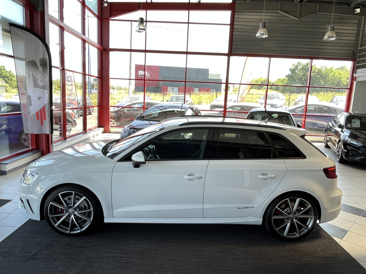 AUDI S3 SPORTBACK 2,0 TFSI 300 S-TRONIC6 QUATTRO GPS REGULATEUR SIEGES RS KEYLESS FULL LED DRIVE SELECT EXCELLENT ETAT