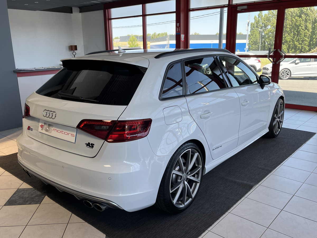 AUDI S3 SPORTBACK 2,0 TFSI 300 S-TRONIC6 QUATTRO GPS REGULATEUR SIEGES RS KEYLESS FULL LED DRIVE SELECT EXCELLENT ETAT