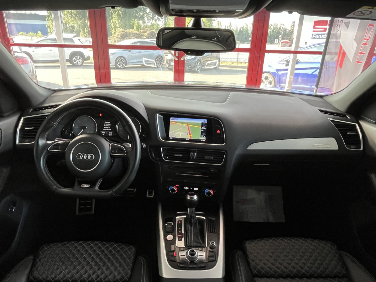 AUDI SQ5 TDI V6 326 COMPETITION BVA8 QUATTRO GPS CAMERA ATTELAGE KEYLESS REGULATEUR ALU BROSSE DRIVE SELECT EXCELLENT ETAT