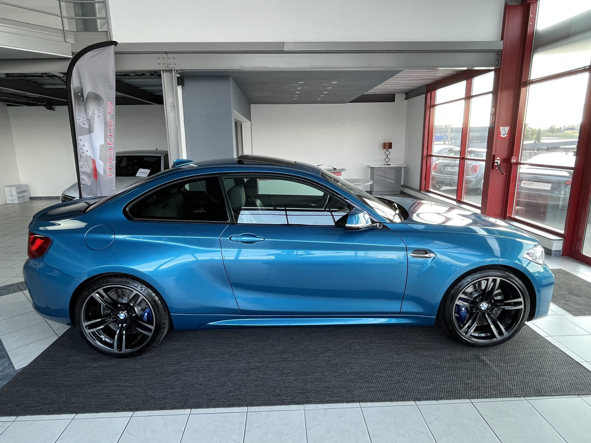 BMW M2 COUPE 3,0 370 DKG7 TOIT OUVRANT GPS KEYLESS ECHAPPEMENT SPORT FULL BI-XENON ETAT NEUF