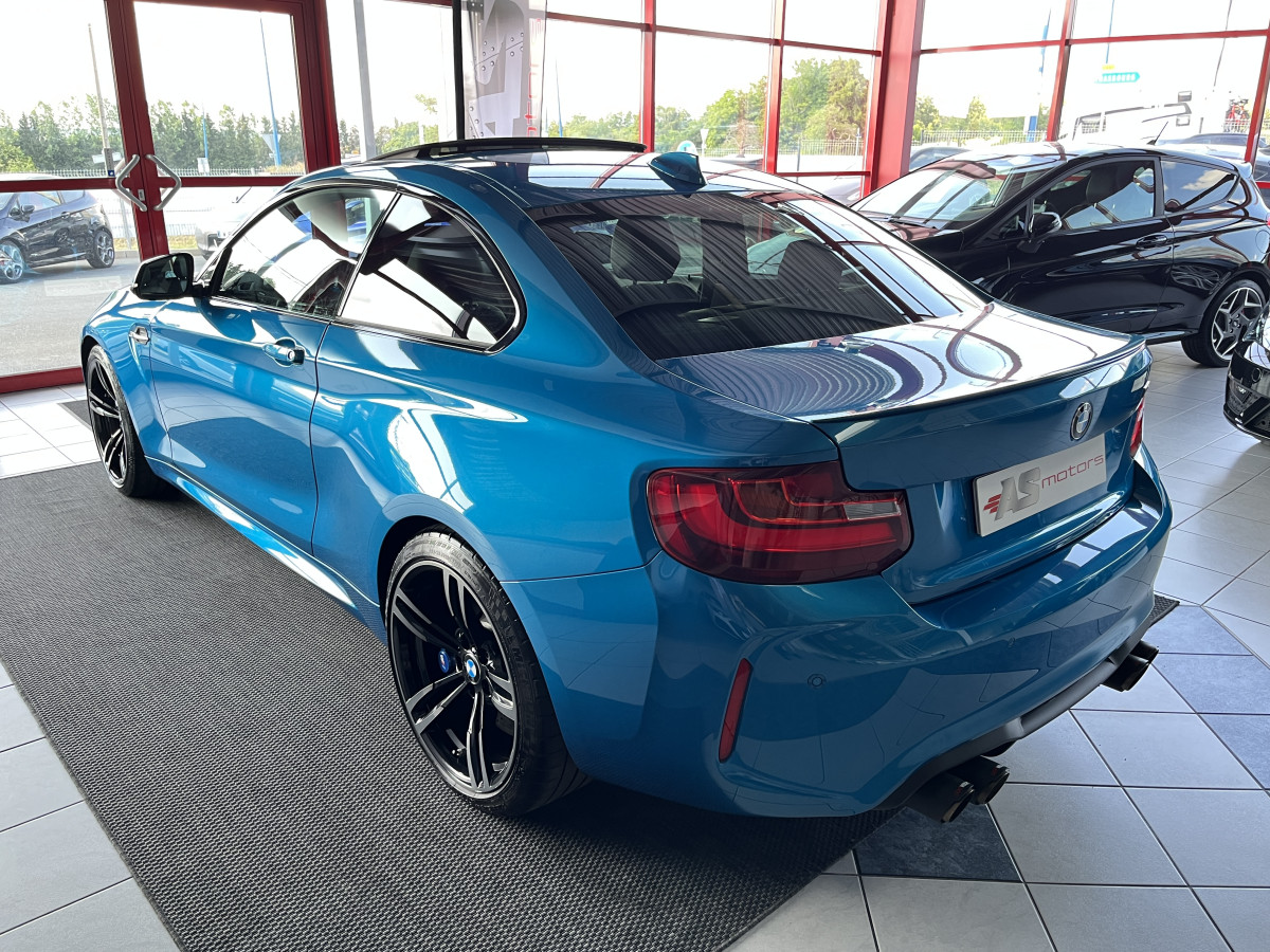 BMW M2 COUPE 3,0 370 DKG7 TOIT OUVRANT GPS KEYLESS ECHAPPEMENT SPORT FULL BI-XENON ETAT NEUF