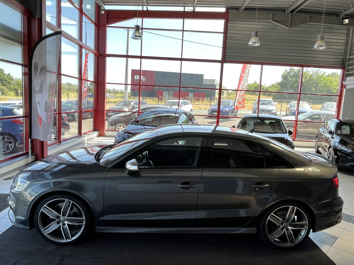 AUDI S3 BERLINE 2,0 TFSI 300 DSG6 QUATTRO S-TRONIC6 GPS CAMERA AUDI MAGNETIC RIDE REGULATEUR KEYLESS FULL LED PARK ASSIST HIFI B&O EXCELLENT ETAT