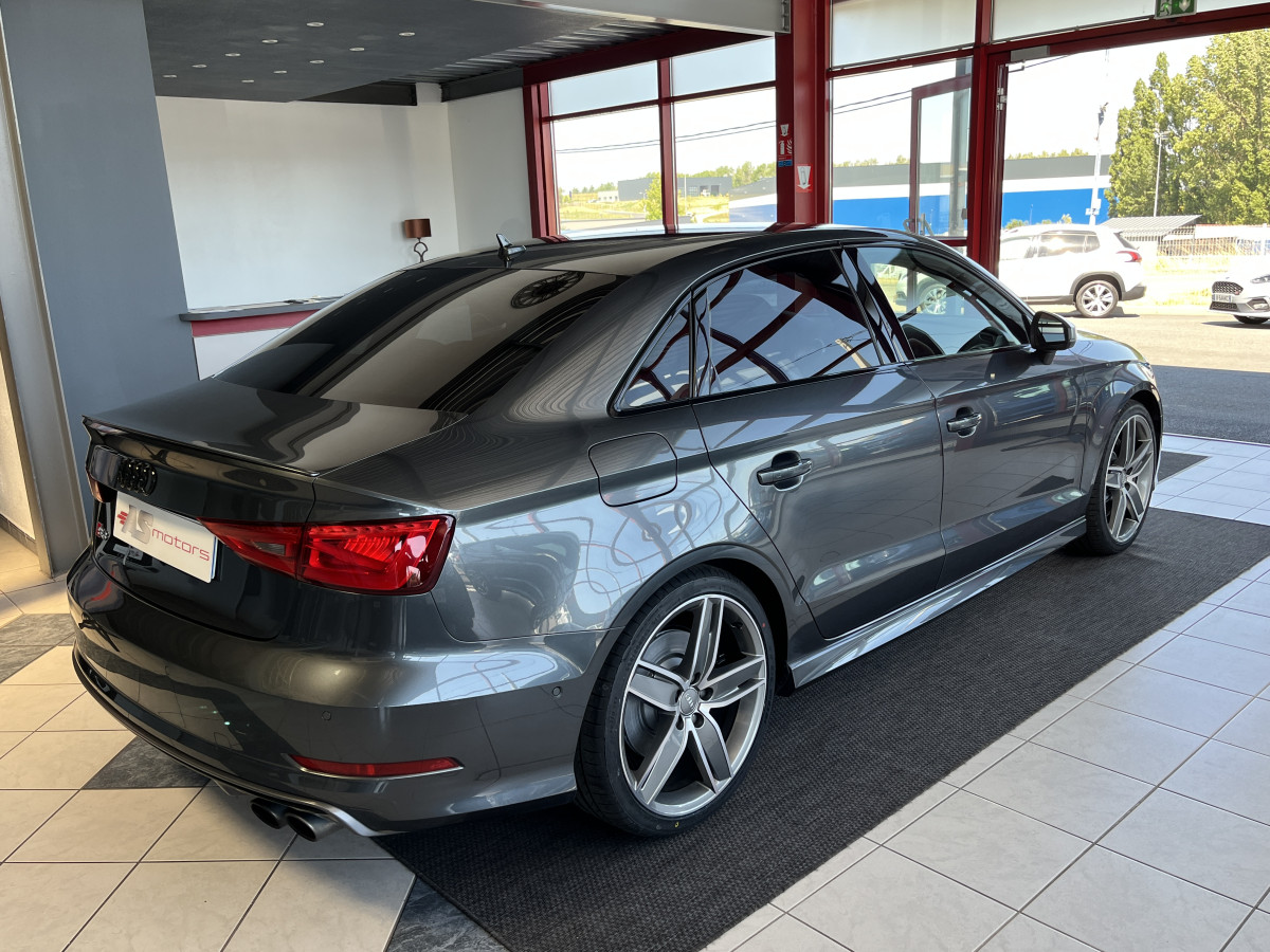 AUDI S3 BERLINE 2,0 TFSI 300 DSG6 QUATTRO S-TRONIC6 GPS CAMERA AUDI MAGNETIC RIDE REGULATEUR KEYLESS FULL LED PARK ASSIST HIFI B&O EXCELLENT ETAT