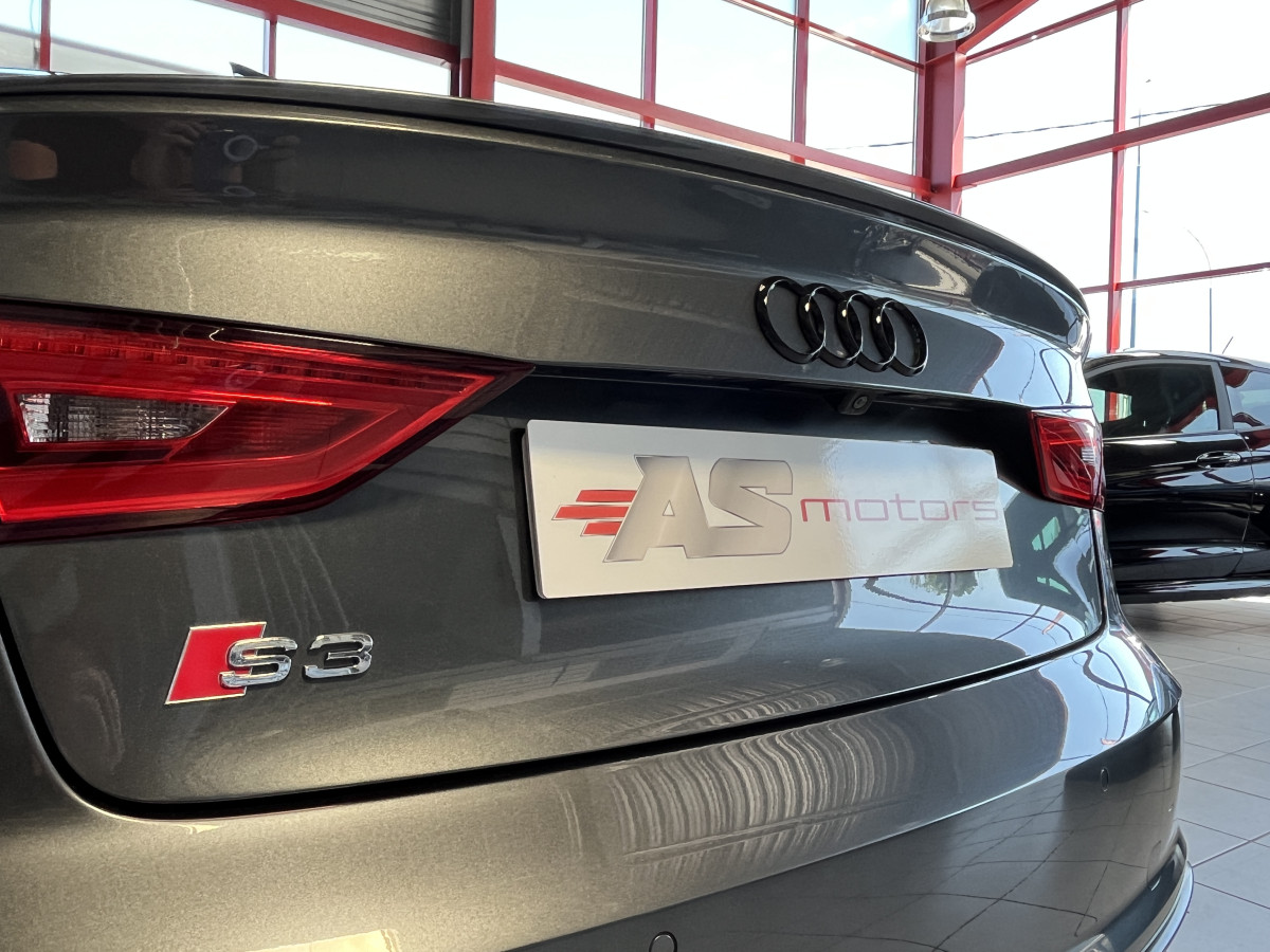 AUDI S3 BERLINE 2,0 TFSI 300 DSG6 QUATTRO S-TRONIC6 GPS CAMERA AUDI MAGNETIC RIDE REGULATEUR KEYLESS FULL LED PARK ASSIST HIFI B&O EXCELLENT ETAT