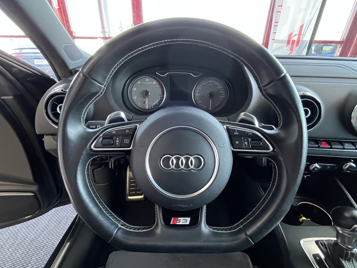 AUDI S3 BERLINE 2,0 TFSI 300 DSG6 QUATTRO S-TRONIC6 GPS CAMERA AUDI MAGNETIC RIDE REGULATEUR KEYLESS FULL LED PARK ASSIST HIFI B&O EXCELLENT ETAT