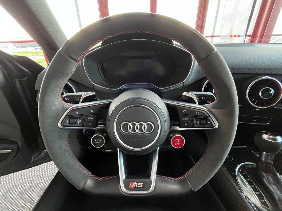 AUDI TTRS 2,5 TFSI 400 QUATTRO S-TRONIC 7 GPS CAMERA REGULATEUR ECHAPPEMENT RS  PACK CARBON HIFI B&O MAGNETIC RIDE SIEGES RS ETAT NEUF