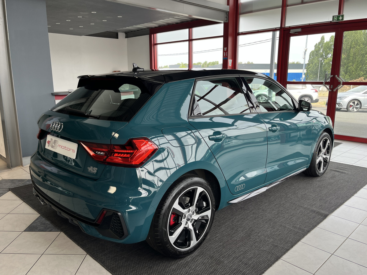 AUDI A1 SPORTBACK  40 TFSI 200 S-TRONIC 6 FULL S-LINE  GPS KEYLESS REGULATEUR LIMITEUR DIGITAL COCKPIT  DRIVE SELECT  ETAT NEUF