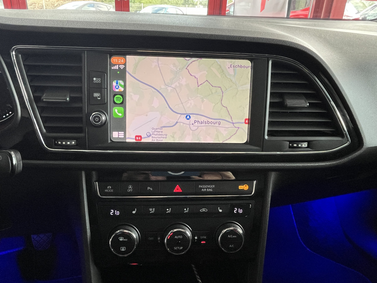 SEAT LEON FR 1,5 TSI 150 GPS APPLE CARPLAY HIFI BEATS KEYLESS REGULATEUR FULL LED SEZT DRIVE PROFILE EXCELLENT ETAT