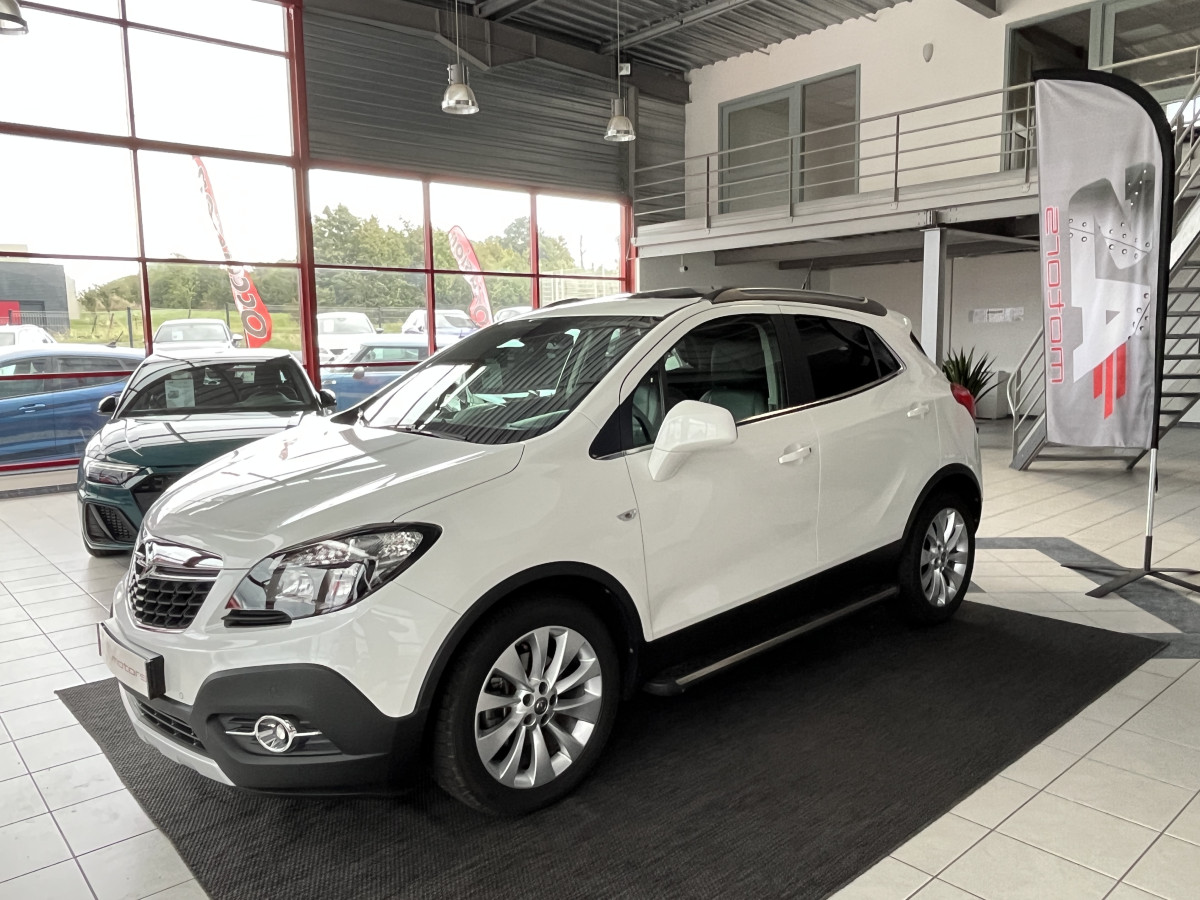 OPEL MOKKA 1,4 TURBO 140 COSMO PACK  TOIT OUVRANT GPS CAMERA REGULATEUR LIMITEUR MARCHE PIED EXCELLENT ETAT