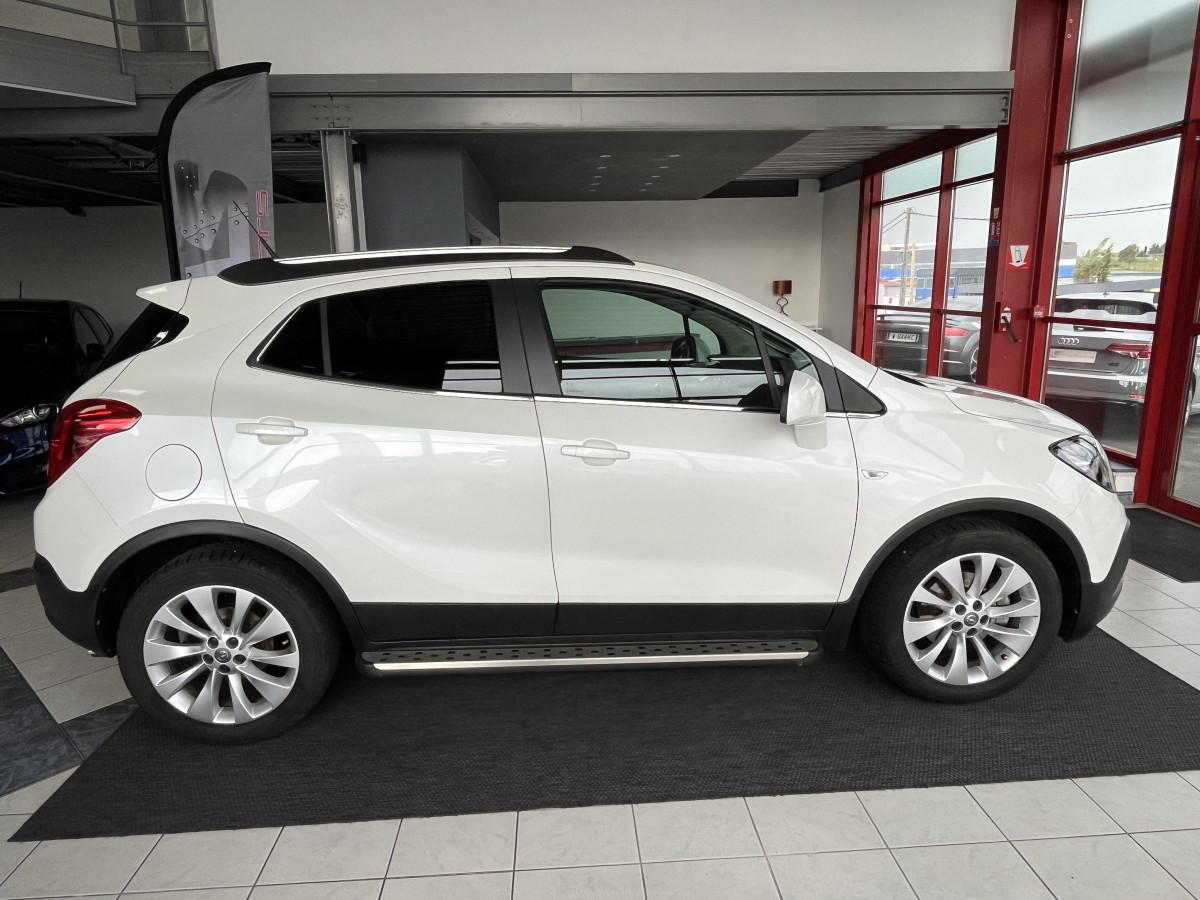 OPEL MOKKA 1,4 TURBO 140 COSMO PACK  TOIT OUVRANT GPS CAMERA REGULATEUR LIMITEUR MARCHE PIED EXCELLENT ETAT