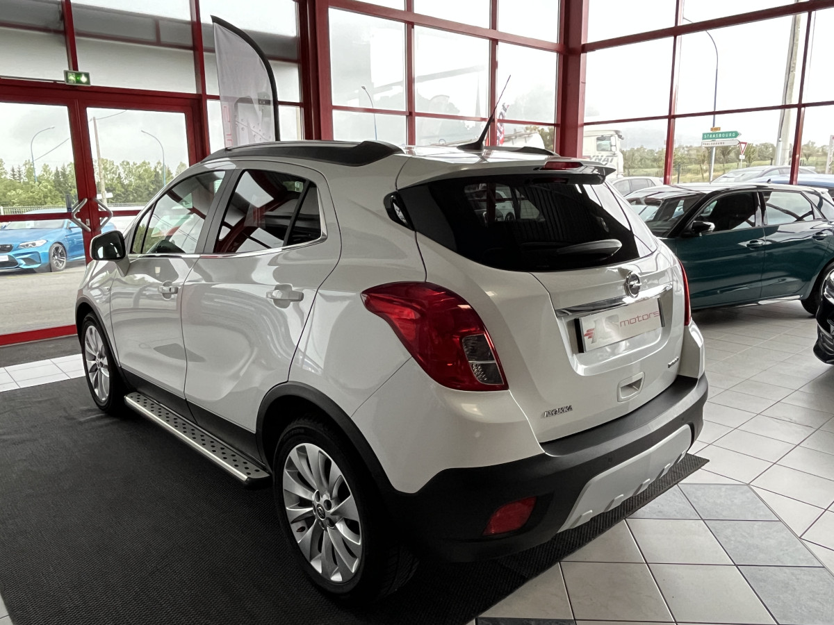 OPEL MOKKA 1,4 TURBO 140 COSMO PACK  TOIT OUVRANT GPS CAMERA REGULATEUR LIMITEUR MARCHE PIED EXCELLENT ETAT