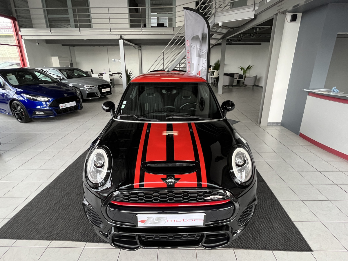 MINI  JOHN COOPER WORKS 2,0 231 ECHAPPEMENT JCW  KEYLESS BLUETOOTH REGULATEUR LIMITEUR FEUX FULL LED SIEGES SPORT JCW