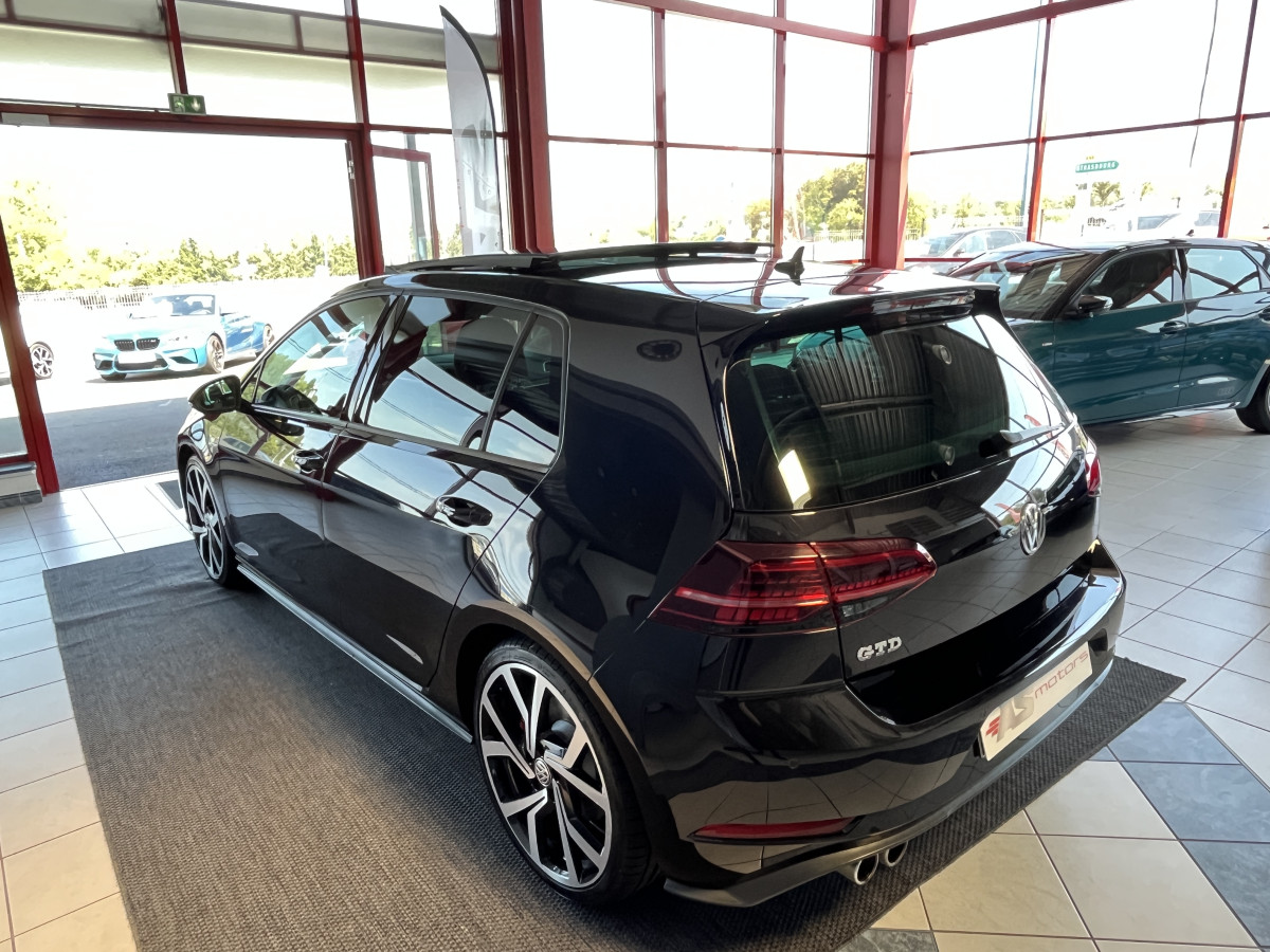 VOLKSWAGEN GOLF 7 GTD 2,0 184 DSG7 TOIT PANO GPS ACC DCC CAMERA APPLE  CARPLAY JANTE BRESCIA FEUX FULL LED DIGITAL COCKPIT - Vente de véhicules  d'occasion - Garage AS Motors