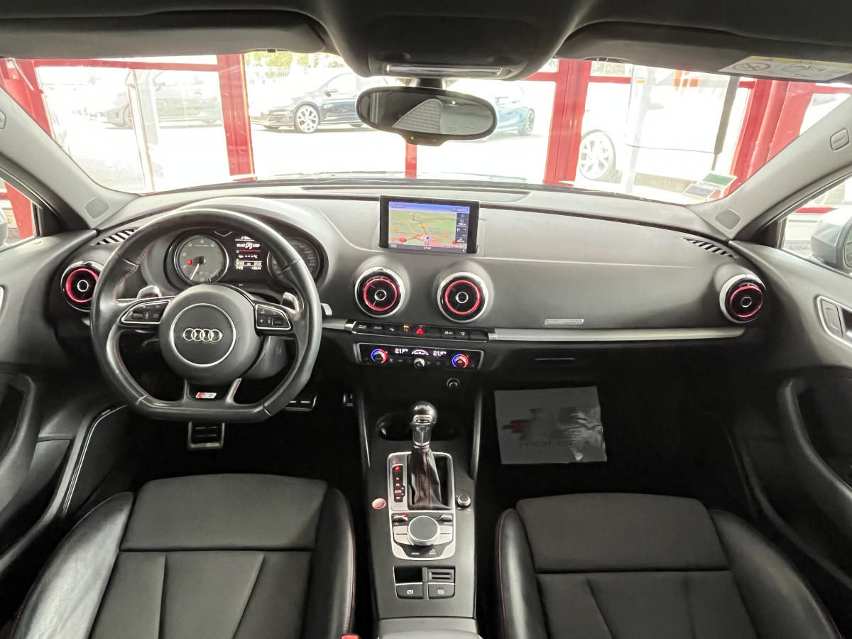 AUDI S3 2,0 TFSI 300 DSG6 QUATTRO  GPS HIFI B&O REGULATEUR ADAPTATIF DRIVE SELECT MAGNETIC RIDE JANTES ROTOR BI- XENON PARK KEYLESS