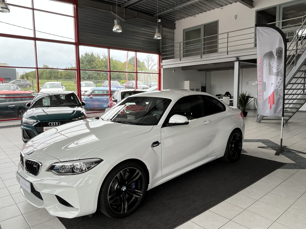 BMW M2 COUPE 3,0 370 DKG7 PHASE 2  GPS CAMERA HIFI HARMAN/KARDON PACK HIVER KEYLESS  FULL LED ETAT NEUF