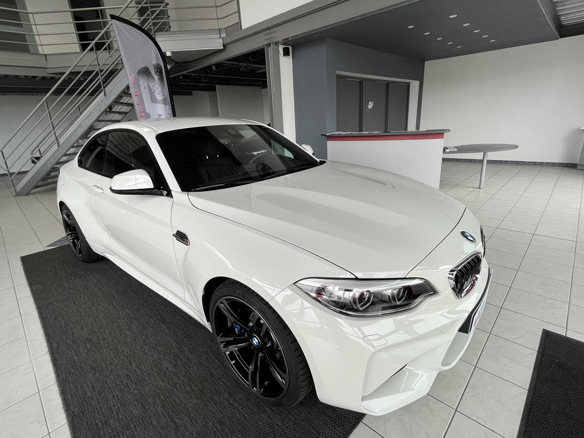 BMW M2 COUPE 3,0 370 DKG7 PHASE 2  GPS CAMERA HIFI HARMAN/KARDON PACK HIVER KEYLESS  FULL LED ETAT NEUF