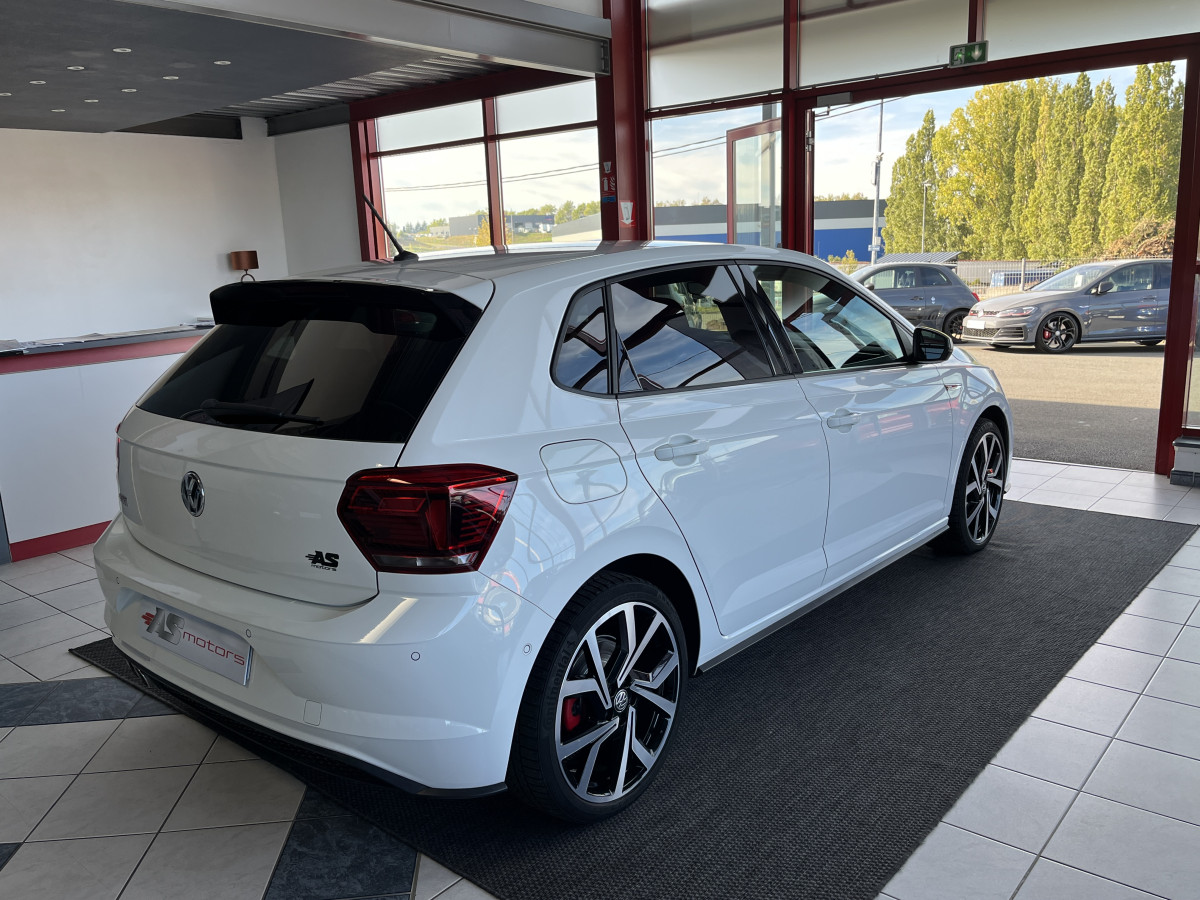 VOLKSWAGEN  POLO 2,0 TSI 200 DSG6  ACC DMS PARK PILOT  APPLE CARPLAY DIGITAL COCKPIT JANTES BRESCIA FULL LED ETAT NEUF