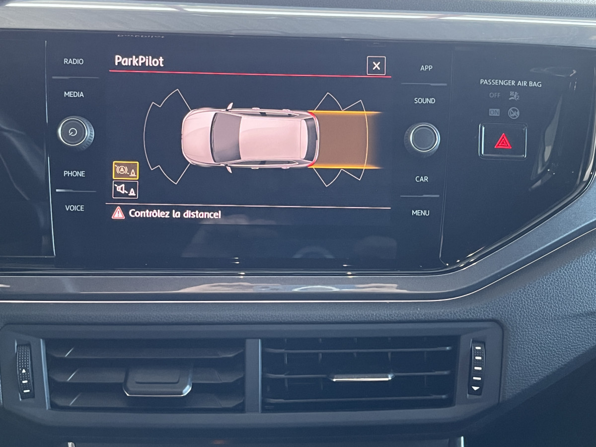 VOLKSWAGEN  POLO 2,0 TSI 200 DSG6  ACC DMS PARK PILOT  APPLE CARPLAY DIGITAL COCKPIT JANTES BRESCIA FULL LED ETAT NEUF